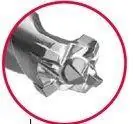 Hot Deal [1 PC] Spline Shank Pyramid Point Multiple Cutter Hammer Bit 1-3/8 X 42