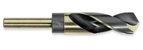Modern [1 PC] Drill Bit Silver & Deming Split Point Gold & Black 1-5/16