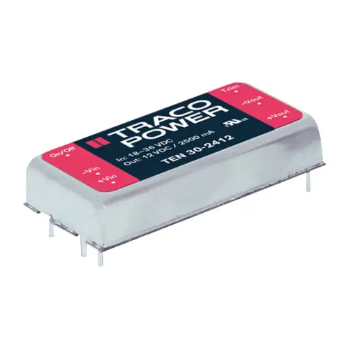 TEN 30-4812 - 12Vdc 2.5A/DC-DC Converter 2x Time-Limited