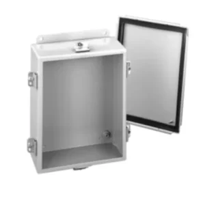 Top Pick Junction Box, NEMA 4, Continuous Hinge Cover, 8 x 6 x 3.500", Steel