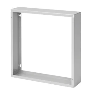 Exclusive Screw-Cover Pull Box Extender Type 1, fits 24.00x24.00, Gray, Steel