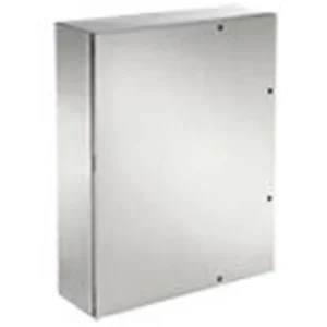 Direct From Manufacturer Enclosure, NEMA 4X, Hinge Cover, 42 x 36 x 10", Wall Mount