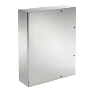 Worldwide Shipping Wall Mount Enclosure, NEMA 4X, Screw Cover, 60 x 36 x 10", Stainless Steel