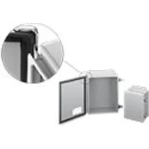 Buy Direct Junction Box, NEMA 12, Hinged Cover, 6" x 4" x 4.54"