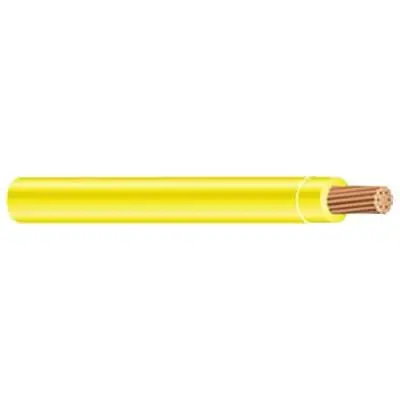 Last Chance WCU-THHN-14-CU-STRANDED-YELLOW-500 Stranded Copper THHN Cable 14-AWG 500-ft Spool Yellow