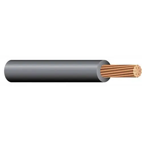 Sale USE-4-BLK-COPPER-MR Stranded Copper RHH-RHW Underground Service Entrance Cable 4-AWG 2500-ft Master Reel Black