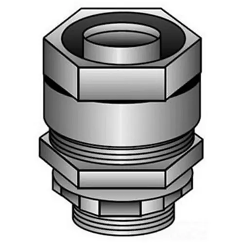 Appleton 4Q-75 Zinc Electroplated Malleable Iron 4Q Liquidtight Straight Fitting 3/4-Inch OZ Gedney Buy Online