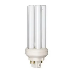 Philips Lighting 268243 Dimmable PL-T Triple U-Tube Linear Compact Fluorescent Lamp 27-Watt 4-Pin GX24q-3 Base 1750-Lumens 82 CRI 3500K Alto® Seasonal Sale