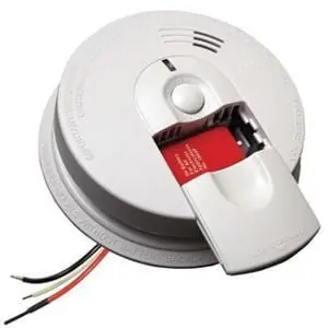 Kidde 21007581 I4618 Ionization Smoke Alarm With Battery Backup 9-Volt Battery 120-Volt AC Firex® Modern