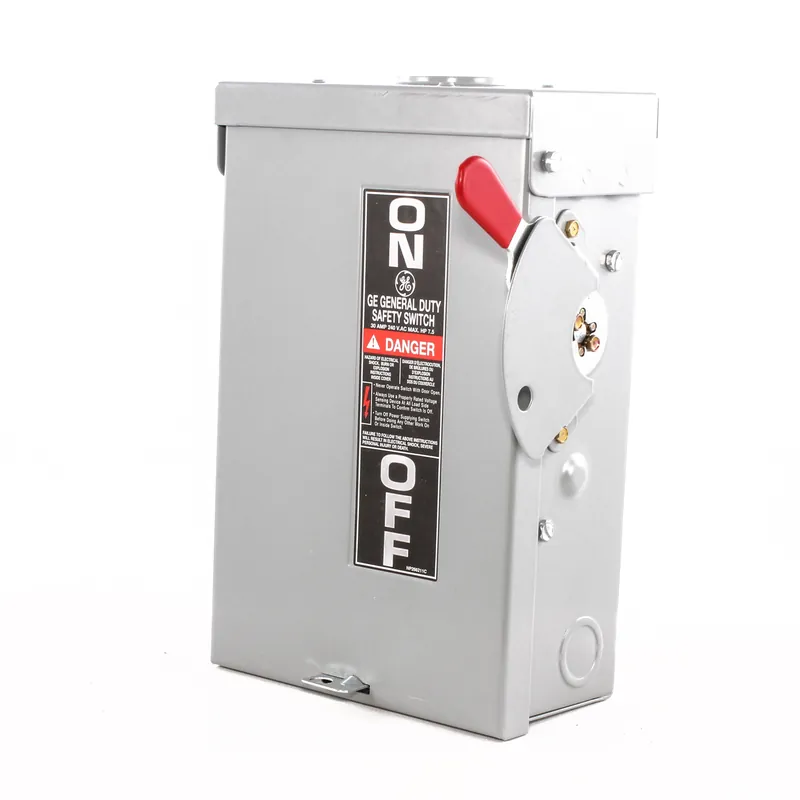 Budget GE Industrial TGN3321R 3-Wire 3-Pole Non-Fusible General-Duty Safety Switch 240-Volt AC 30-Amp NEMA 3R Spec-Setter™