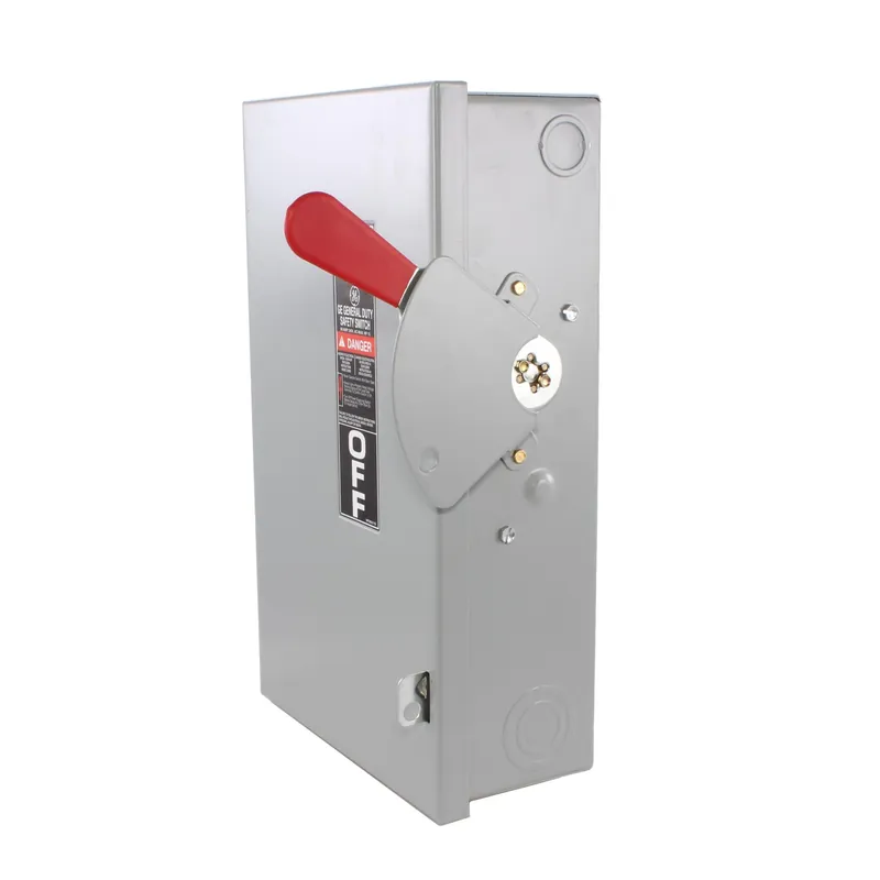 GE Industrial TGN3322 3-Wire 3-Pole Non-Fusible General-Duty Safety Switch 240-Volt AC 60-Amp NEMA 1 Spec-Setter™ Authentic