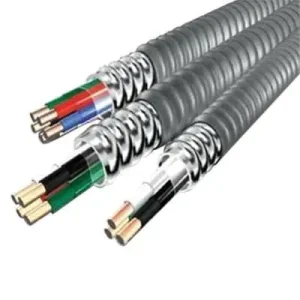 WCU-MC-CU-10/2-STEEL-JACKET-1000 Copper MC Armored Cable 10/2 1000-ft Reel Don’t Miss Out