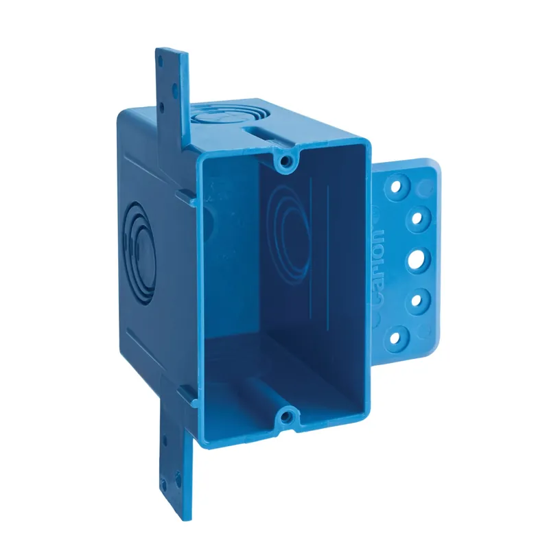 Certified Thomas & Betts A122 PVC 1-Gang ENT Flexible Raceway Outlet Box 3.53-Inch x 2.1-Inch x 3.25-Inch Carlon®