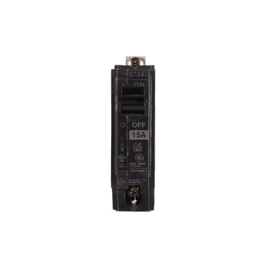 Limited Offer GE Industrial THQB1115 Bolt-On Mount Type THQB Miniature Circuit Breaker 1-Pole 15-Amp 120/240-Volt AC