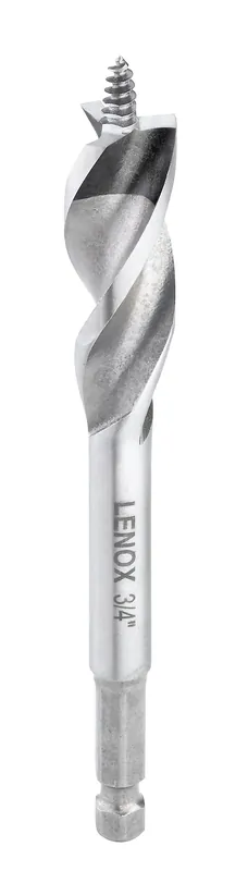 Low Price Lenox Tools 1094806A1216 Bi-Metal 3-Cutter Utility Wood Drill Bit 3/4-Inch x 6-Inch