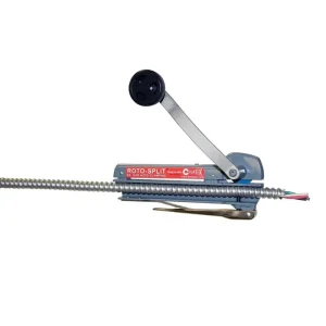 Time-Limited Seatek RS-101AC Auto Clamping MC Cable Armor Stripper 14/2 - 8/4-AWG Box Cable 3/8-Inch AC MC and HCF Cable 7-1/4-Inch Roto-Split