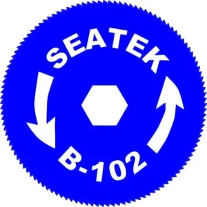 Buy Online Seatek B-102 Blue Sapphire Universal Replacement Cutting Blade 1-1/4-Inch