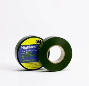 3M HIGHLAND-3/4X66FT-1.5IN-CORE Insulating Economy Grade Electrical Tape 3/4-Inch x 66-ft x 7 mil Vinyl Backing Black Express Delivery