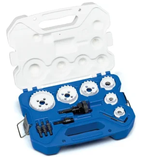 Brand New Lenox Tools 30878500CHC Carbide Tip Medium 15-Piece Electrician's Hole Cutter Kit
