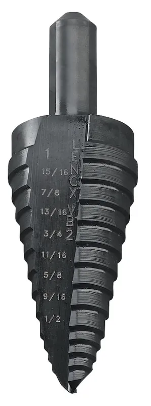 Lenox Tools 30882VB2 Steam Oxide Coated Metal Knockout Step Drill Bit 1/2 - 1-Inch Vari-Bit® Super Sale