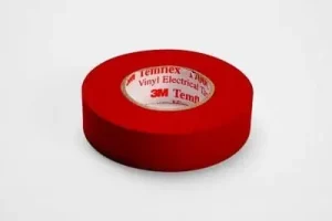 Big Sale 3M 1700C-RED General Use Electrical Tape 0.75-Inch x 66-ft x 7 mil Vinyl Backing Red Temflex™
