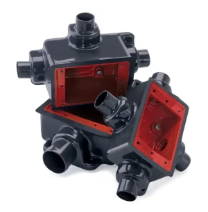 Robroy PRFDCT2 40 mil Gray PVC Coated Ferrous Metal Deep FDCT Box without Cover Plasti-Bond REDH2OT® Flash Sale
