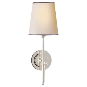Visual Comfort TOB2002PN-NP/ST 1-Light Decorative Wall Light 60-Watt Polished Nickel Thomas O'Brien Best Price