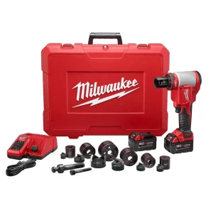 Professional Grade Milwaukee Tool 2676-22 Cordless Knockout Tool Kit Force Logic M18