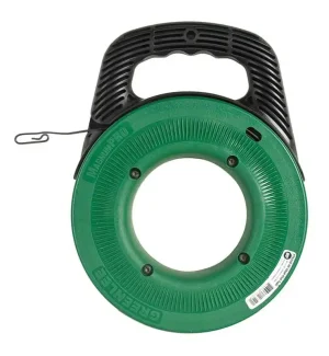 Greenlee FTS438-65 Oil Tempered Spring Steel Flat Fish Tape 1/8-Inch x 65-ft MagnumPRO Price Drop