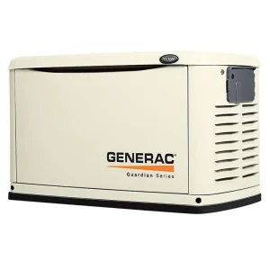Generac 6437 Standby Generator 3600 RPM 11000-Watt (LP) 10000-Watt (NG) Steel Enclosure Free Returns