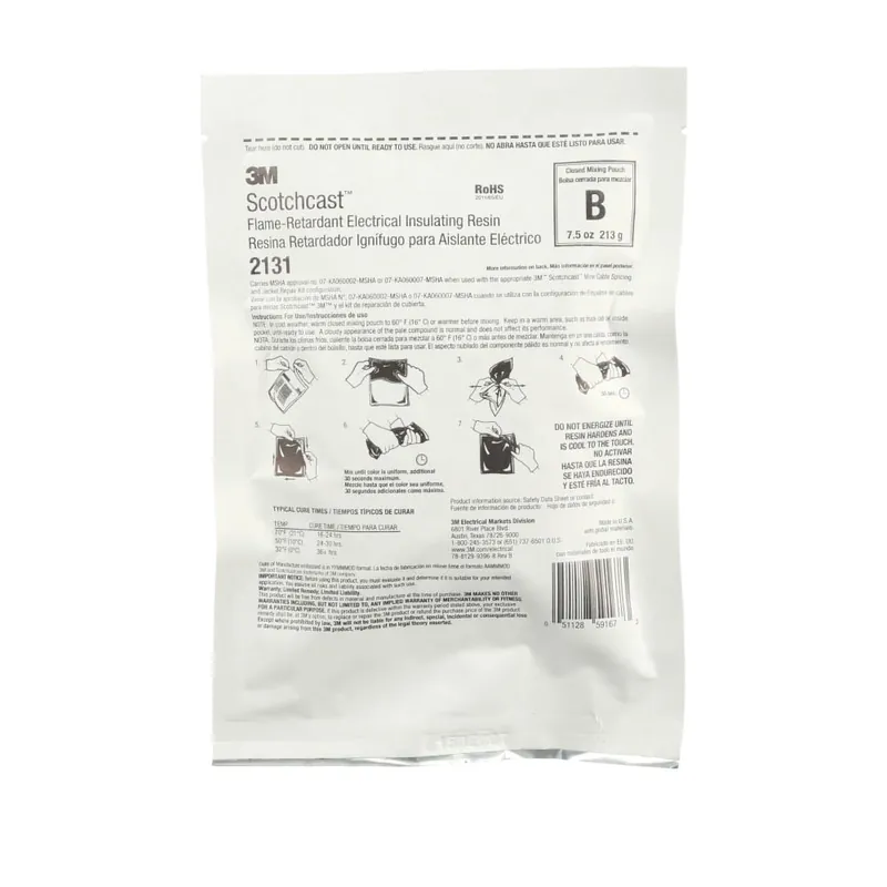 Special Offer 3M 2131B Electrical Resin Flame Retardant Compound 7.5 oz Scotchcast