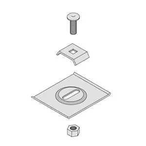 Cope CH2 -10PK Electroplated Galvanized Connector Kit Time-Limited