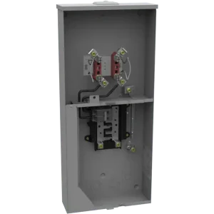 Original Milbank U5168-XL-100-BL-NE Ringless Meter Socket 4 Jaw 200-Amp 240-Volt AC