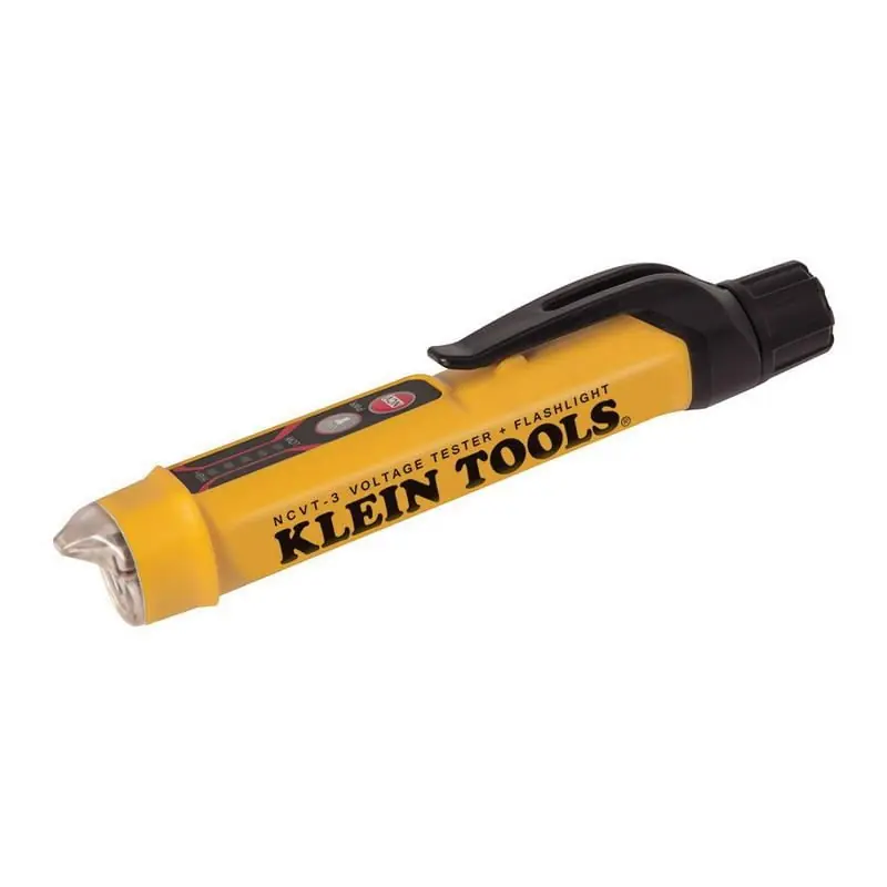 Wholesale Klein Tools NCVT-3 Non-Contact Voltage Tester Flashlight 12 - 1000-Volt AC CAT IV 1000-Volt Safety