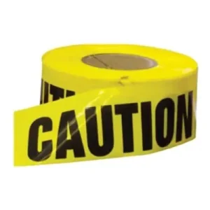 Global Manufacturing CT31000-Y Safety Tape 3-Inch x 1000-ft x 3 mil Yellow Top Pick
