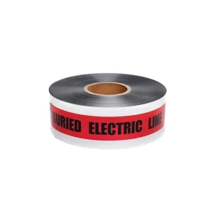 No Minimum Order Global Manufacturing D3105R6-457 Detectable Tape 1000-ft x 3-Inch Red