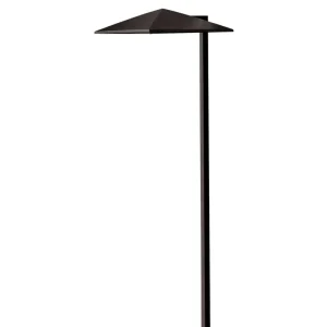 Hinkley Lighting 1561SK-LED 1-Light Low Voltage Landscape Path And Area Light 3.8-Watt 12-Volt 2700K Satin Black Harbor Bargain