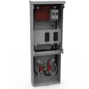 Milbank U4908-O-11GR Ringless Metered Underground Service Power Outlet Upto 240-Volt AC 125-Amp Continuous Seasonal Sale