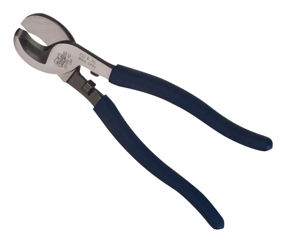 Affordable Ideal Industries 35-052 Drop Forged High Carbon Steel Shear Action Cable Cutter 9-1/2-Inch Yellow