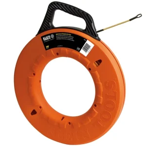 Klein Tools 56056 Fiberglass Multi Groove Fish Tape 3/16-Inch x 200-ft Viral