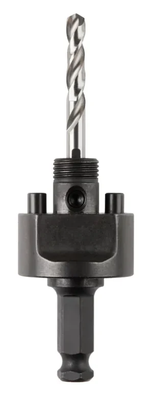 Last Chance Milwaukee Tool 49-56-7240 High Speed Steel 18 Teeth Large Thread Quick Change Hole Saw Arbor 1/2-Inch