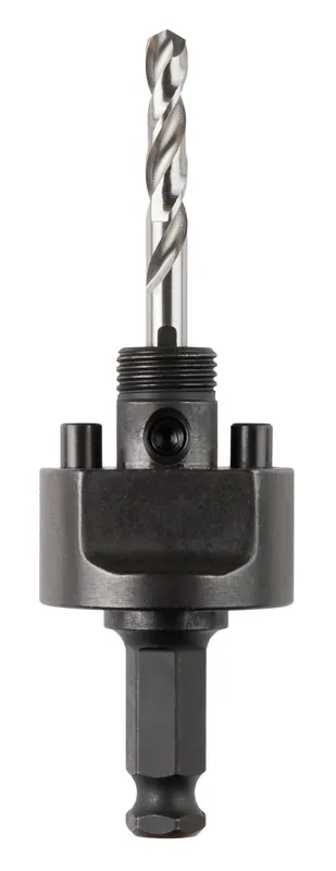 Last Chance Milwaukee Tool 49-56-7240 High Speed Steel 18 Teeth Large Thread Quick Change Hole Saw Arbor 1/2-Inch