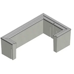 Best Choice Oldcastle B1324BOX Reinforced Concrete With Hardhat Plastic Cap Straight Wall Traffic Utility Pull Box 29-5/8-Inch x 18-7/8-Inch x 12-Inch Christy