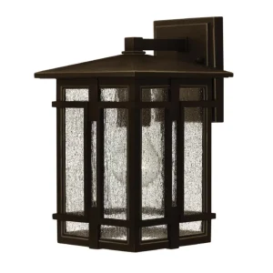 Hinkley Lighting 1960OZ 1-Light Wall Lantern 100-Watt 120-Volt Oil Rubbed Bronze Tucker Instant Buy
