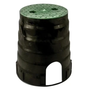 Oldcastle L708-09 HDPE Light-Duty Round Pull Box 6-1/4-Inch x 8-1/16-Inch x 9-1/16-Inch Carson Handmade