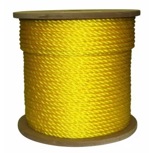 Global Manufacturing GYR38250 Pulling Rope 3/8-Inch x 250-ft 2440 lb Yellow Hot Deal