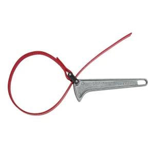 Authentic Klein Tools S-6H Fiberglass Strap Wrench 1.5 - 5-Inch OD Capacity 6-Inch L Grip-It