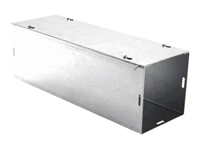 EBOX 4-1010SW NEMA 1 Galvanized G90U Steel Screw Cover Wireway 48-Inch x 10-Inch Direct From Manufacturer