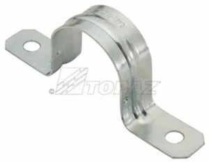Topaz Electric 541 Zinc Plated Steel 2-Hole Rigid Strap 1/2-Inch Special Discount