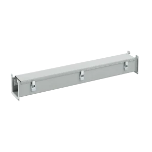 Hoffman F66L36 ANSI 61 Gray Polyester Powder Coated 14 Gauge Steel Straight Section Lay-In Wireway 36-Inch x 6-Inch x 6-Inch nVent Free Returns